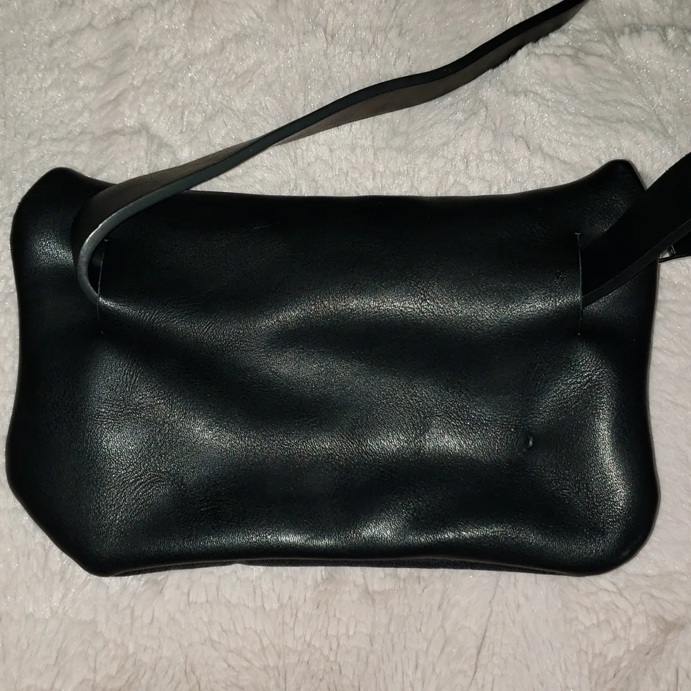 NEW- Style & Co Black Waist Pack/ Fanny Pack, Nylon, Sz Medium - Picture 3 of 6